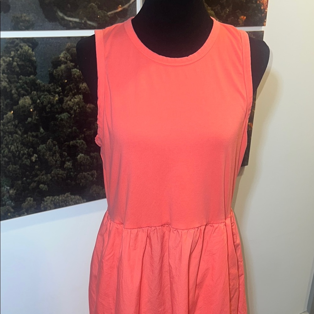 J. Crew High Neck Mix Knit Dress